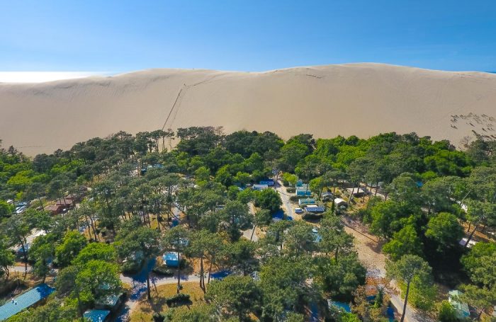 Camping près de la Dune du Pilat en Gironde